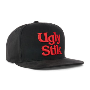 Ugly Stik 3D Embroidery Logo Flat Bill Hat