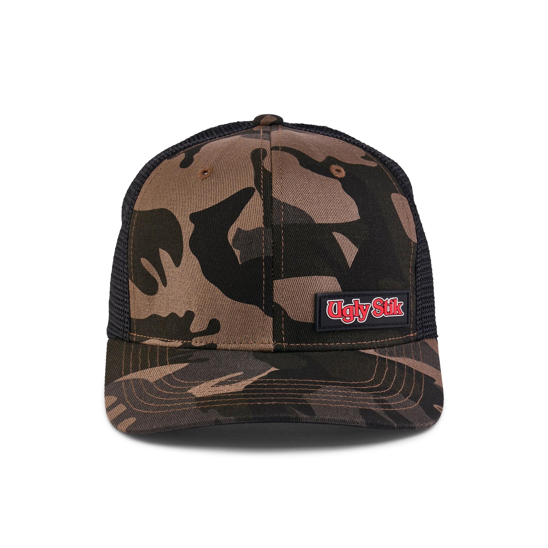 Black Camo Rubber Patch Trucker |Ugly Stik® 