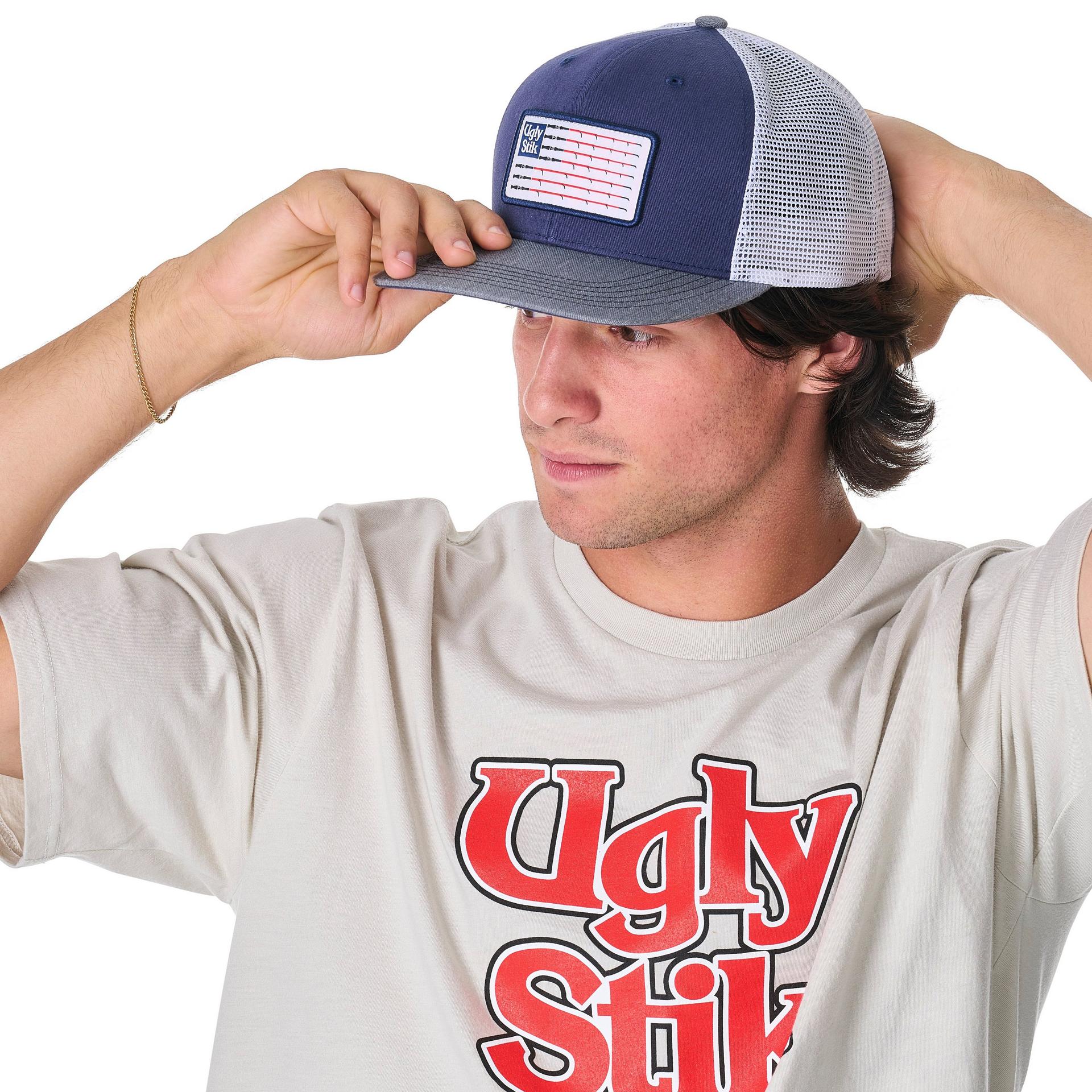 Rod Flag Patch Trucker |Ugly Stik® 