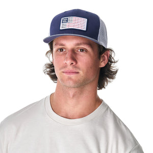 Rod Flag Patch Trucker |Ugly Stik® 