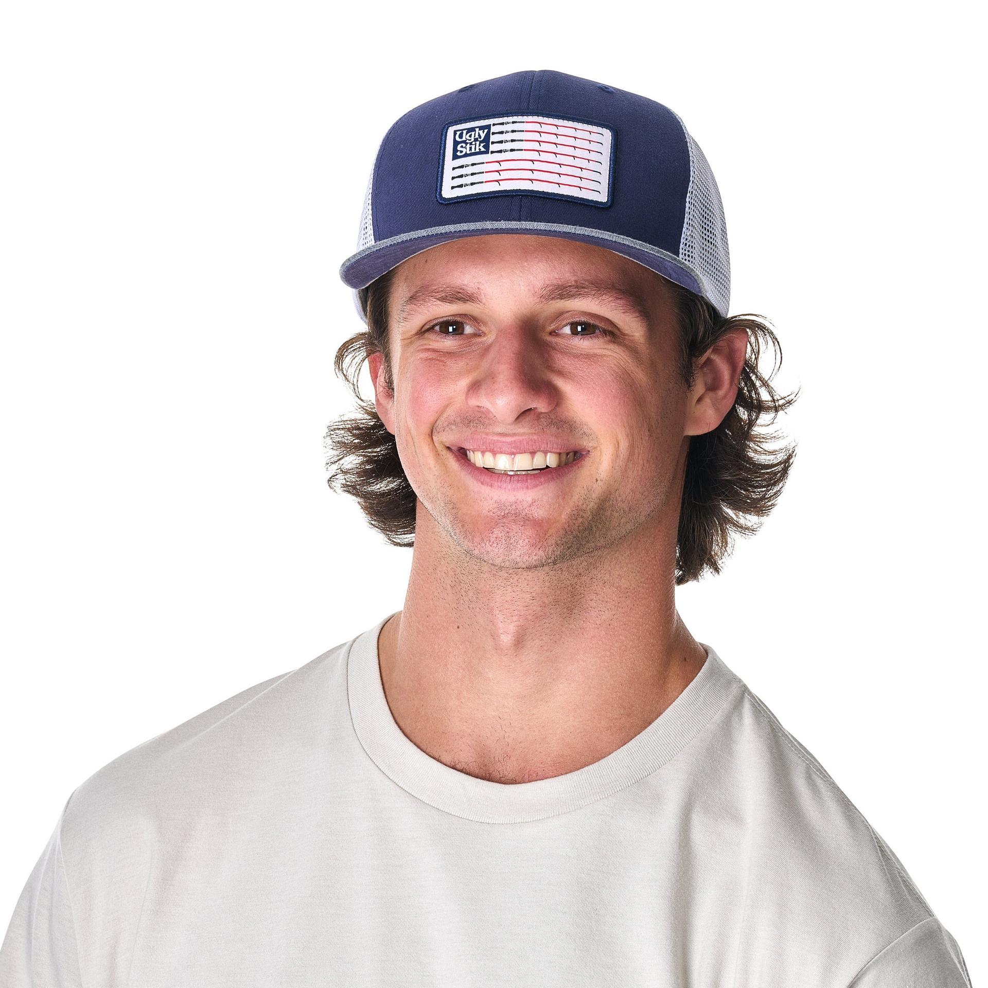 Rod Flag Patch Trucker |Ugly Stik® 