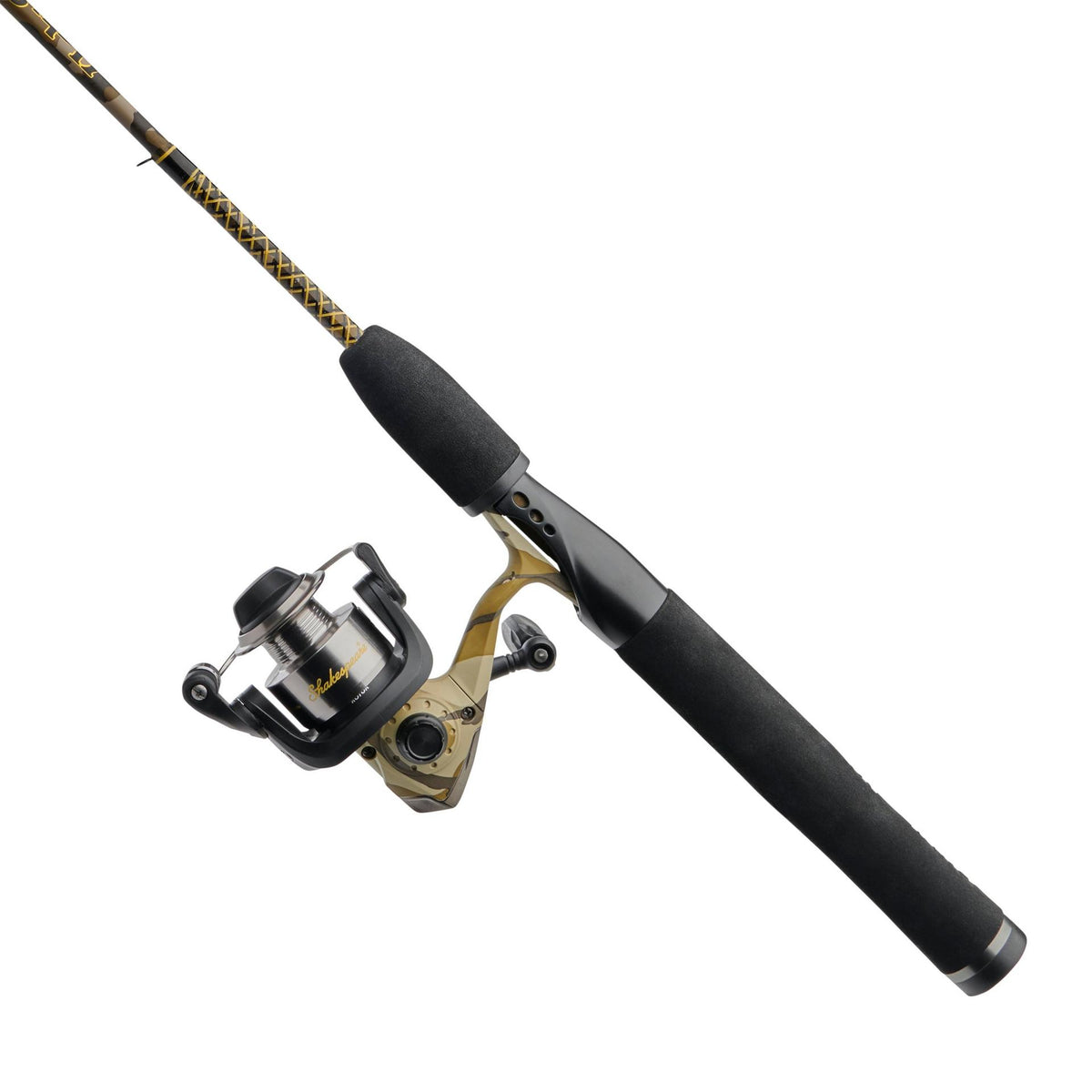 digital camo fishing pole Shakespeare Kids Beginner Kit Experience the evolution of fishing prowess with our uniquely updated reel and rod combo Ugly Stik Camo Spinning Combo
