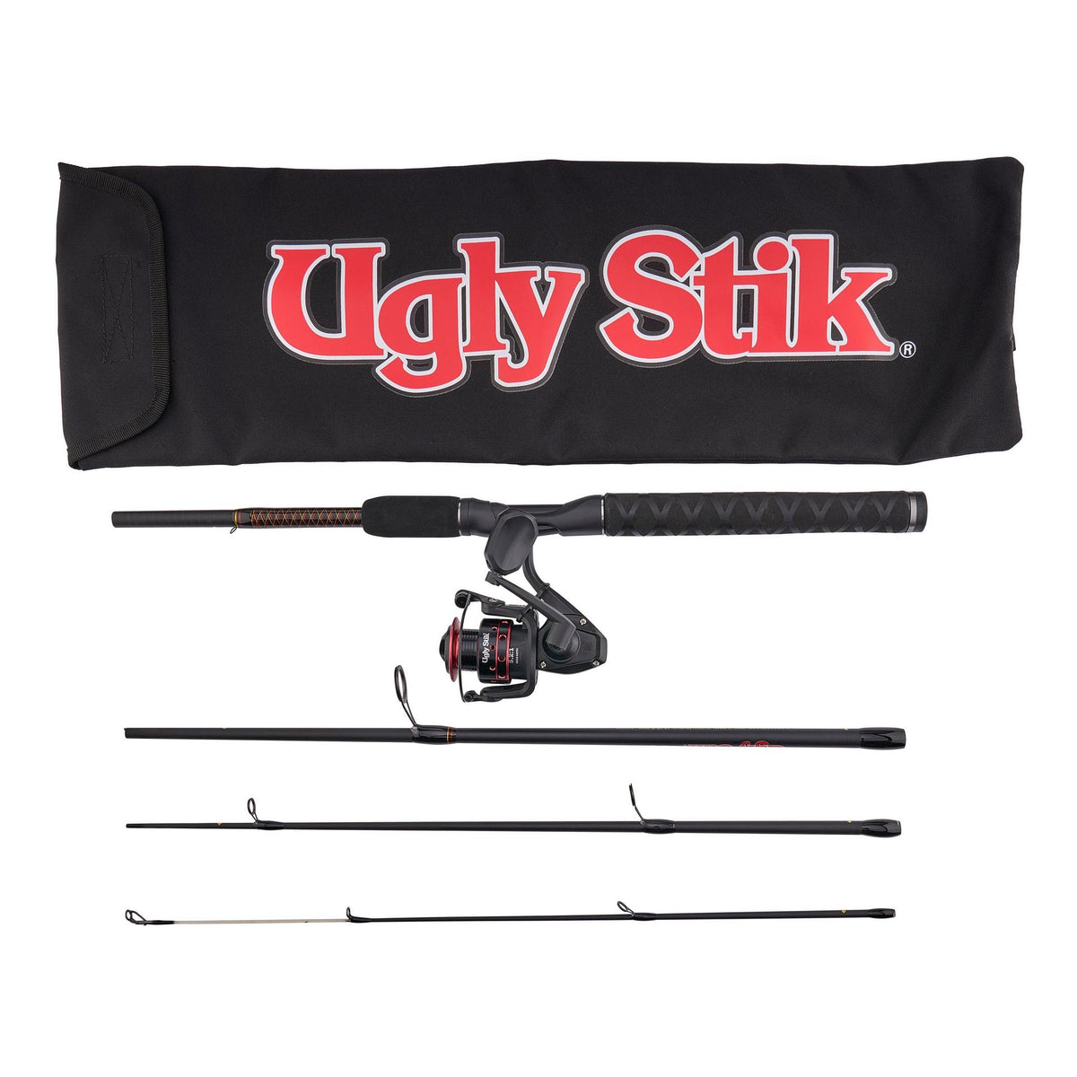 2 piece ugly stik spinning rod Carbon Salmon Steelhead The handle position is interchangeable for both right and left Ugly Stik GX2 Spinning Combo