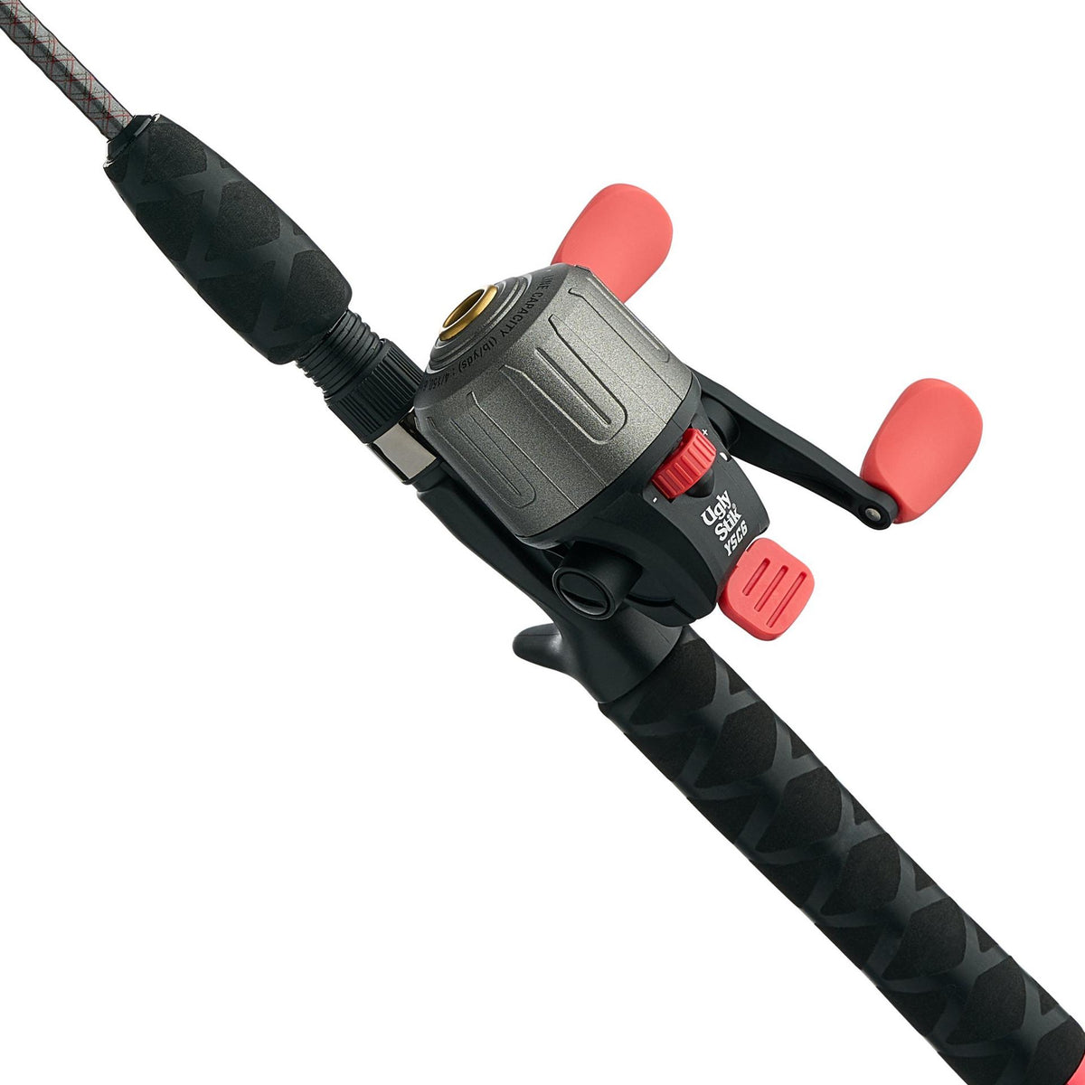 ugly stik 8 foot rod Tuff™ 8+ Spincast Combo DIY Rod Holder for reargrip_length__14'' Utilizing Ugly Tech construction Line Type:20LB Mono